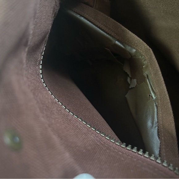 Pendleton Zip Tote turquoise brown - Picture 7 of 7